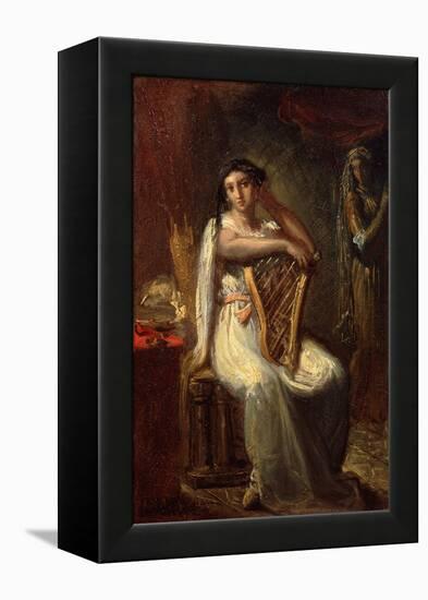 Desdemona, 1849 by Theodore Chasseriau-Theodore Chasseriau-Framed Premier Image Canvas