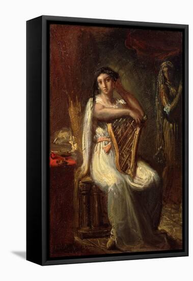 Desdemona, 1849 by Theodore Chasseriau-Theodore Chasseriau-Framed Premier Image Canvas