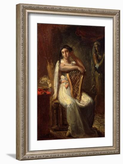 Desdemona, 1849 by Theodore Chasseriau-Theodore Chasseriau-Framed Giclee Print