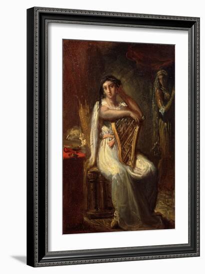 Desdemona, 1849 by Theodore Chasseriau-Theodore Chasseriau-Framed Giclee Print