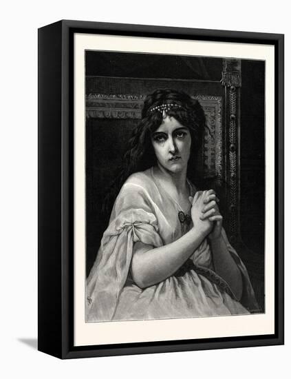 Desdemona. after Cabanal. Desdemona Is a Character in William Shakespeare's Play Othello (C.1601 16-null-Framed Premier Image Canvas