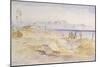 Desenzano, Lago Di Garda, 1867 (Ink & W/C on Wove Paper)-Edward Lear-Mounted Giclee Print