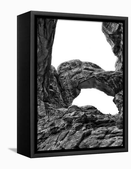 Desert Arches VI-null-Framed Premier Image Canvas
