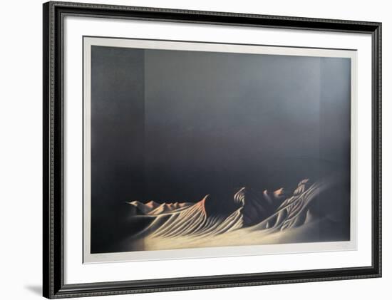 Desert at Night-Brigitta-Framed Collectable Print