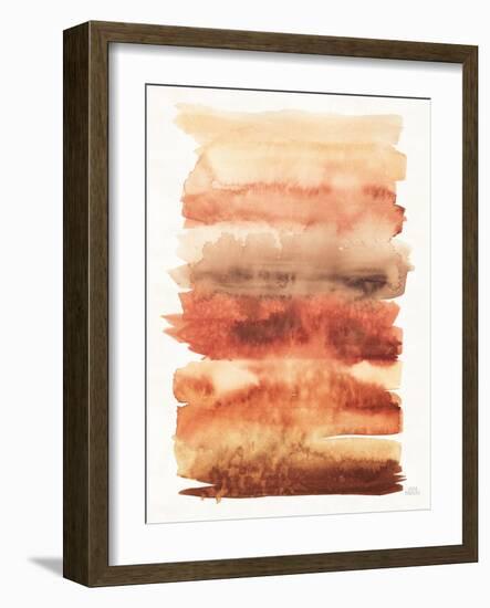 Desert Blooms Abstract I Fall-Laura Marshall-Framed Art Print