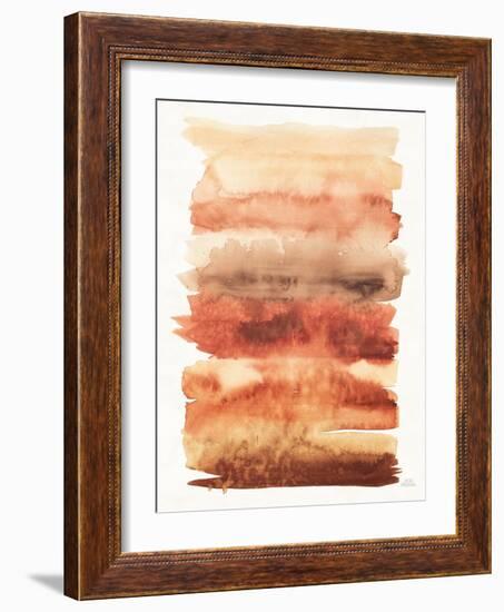 Desert Blooms Abstract I Fall-Laura Marshall-Framed Art Print