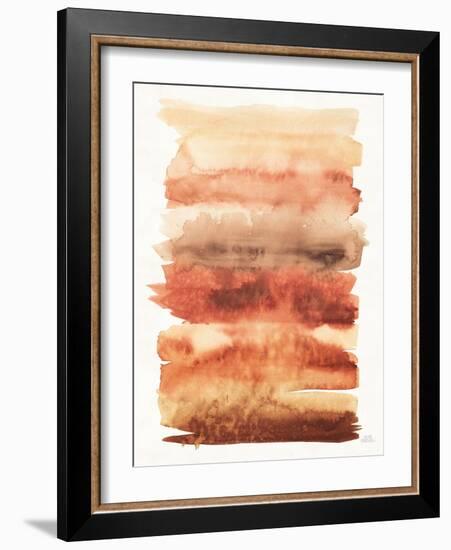 Desert Blooms Abstract I Fall-Laura Marshall-Framed Art Print