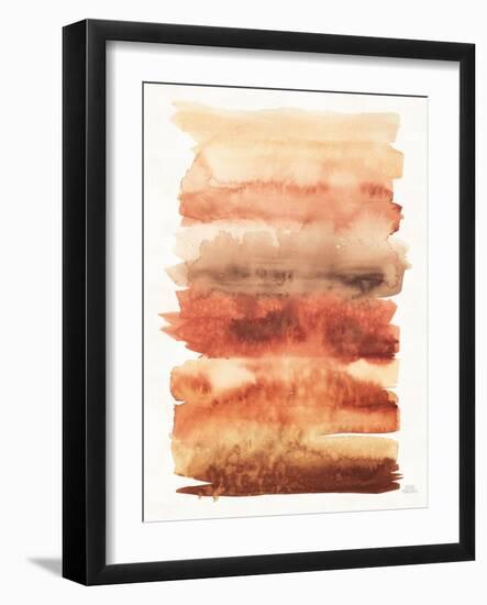 Desert Blooms Abstract I Fall-Laura Marshall-Framed Art Print