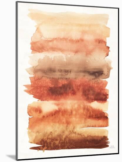 Desert Blooms Abstract I Fall-Laura Marshall-Mounted Art Print