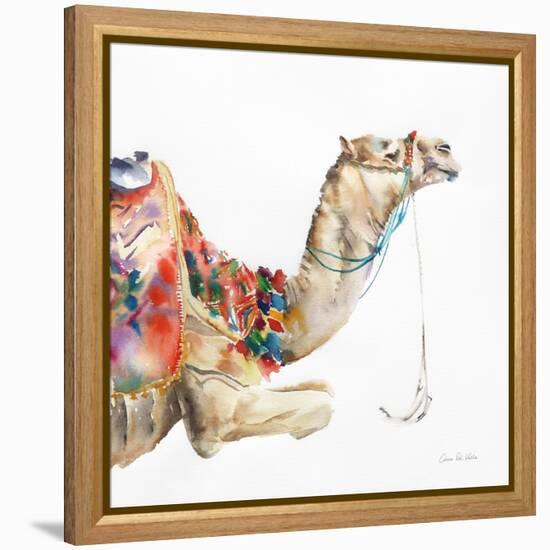 Desert Camel I-Aimee Del Valle-Framed Stretched Canvas
