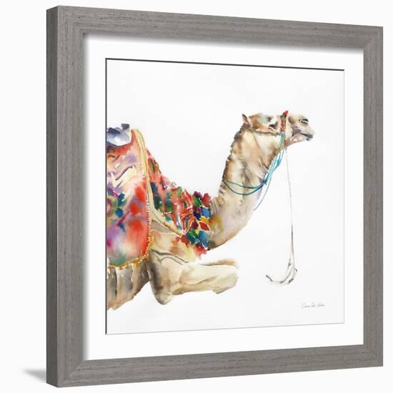 Desert Camel I-Aimee Del Valle-Framed Art Print