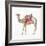 Desert Camel II-Aimee Del Valle-Framed Art Print