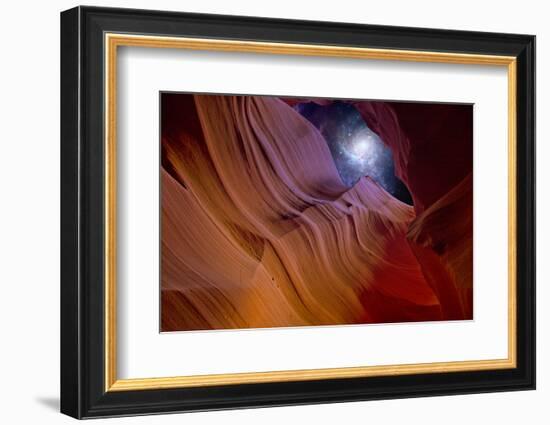 Desert Canyon Night-rolffimages-Framed Photographic Print