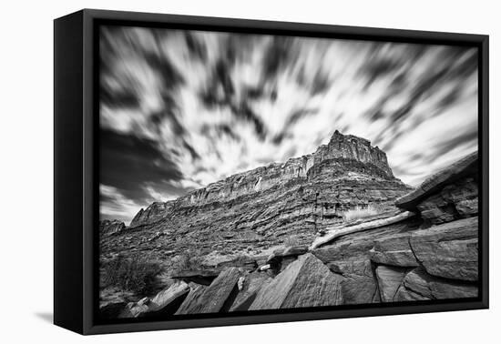 Desert Cliffs in Utah-Dean Fikar-Framed Premier Image Canvas