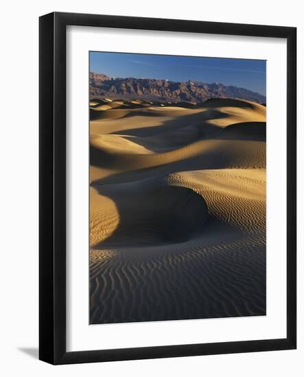 Desert Dunes, Death Valley National Park, California, USA-Adam Jones-Framed Photographic Print