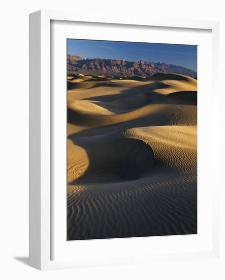 Desert Dunes, Death Valley National Park, California, USA-Adam Jones-Framed Photographic Print