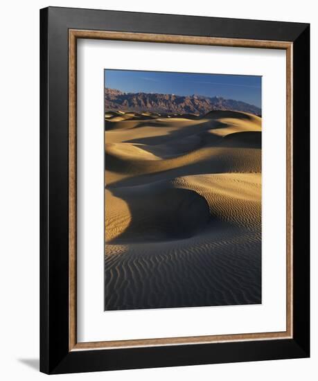 Desert Dunes, Death Valley National Park, California, USA-Adam Jones-Framed Photographic Print