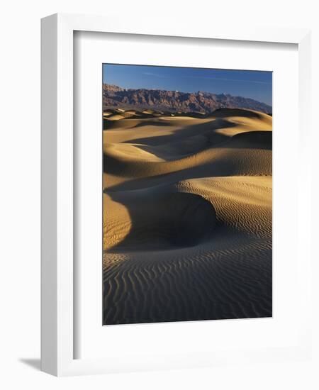 Desert Dunes, Death Valley National Park, California, USA-Adam Jones-Framed Photographic Print