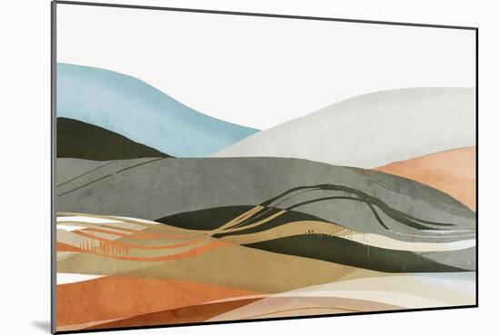 Desert Dunes I-null-Mounted Art Print