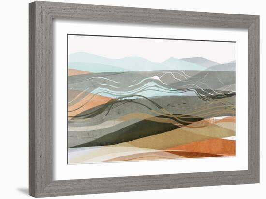 Desert Dunes II-null-Framed Premium Giclee Print