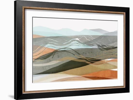 Desert Dunes II-null-Framed Premium Giclee Print