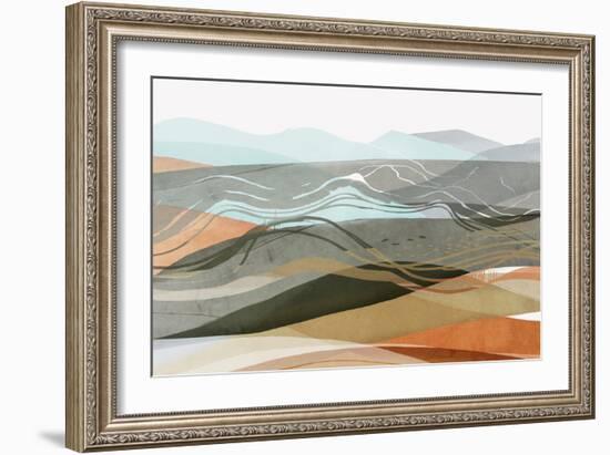 Desert Dunes II-null-Framed Art Print