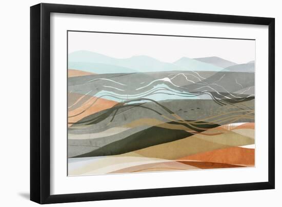 Desert Dunes II-null-Framed Art Print