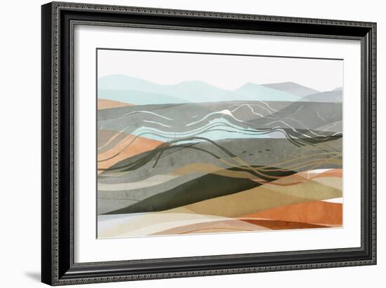 Desert Dunes II-null-Framed Art Print