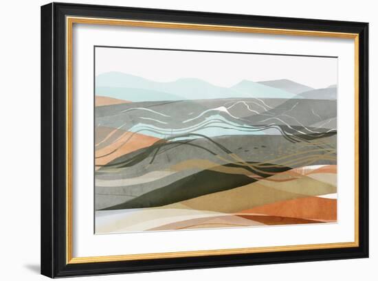 Desert Dunes II-null-Framed Art Print