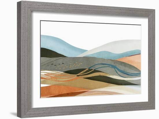 Desert Dunes III-null-Framed Premium Giclee Print