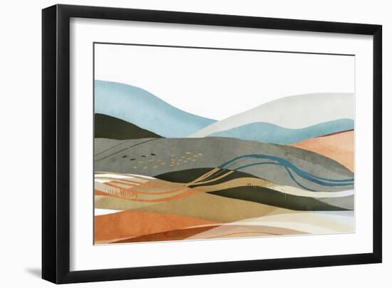 Desert Dunes III-null-Framed Premium Giclee Print