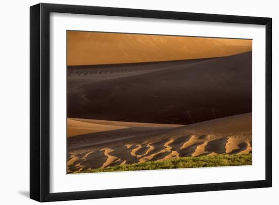 Desert Dunes-Dan Ballard-Framed Photographic Print