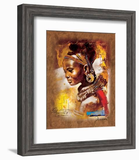 Desert Flower-Joadoor-Framed Art Print