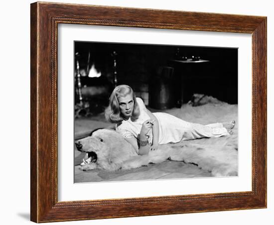 DESERT FURY, Lizabeth Scott, 1947 (b/w photo)-null-Framed Photo