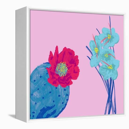 Desert Garden-null-Framed Premier Image Canvas