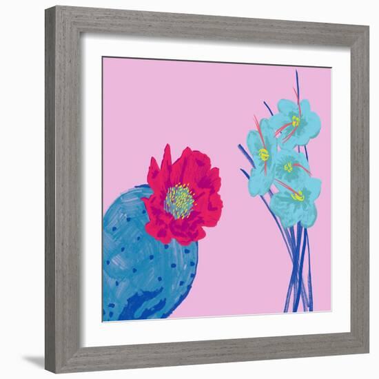 Desert Garden-null-Framed Giclee Print