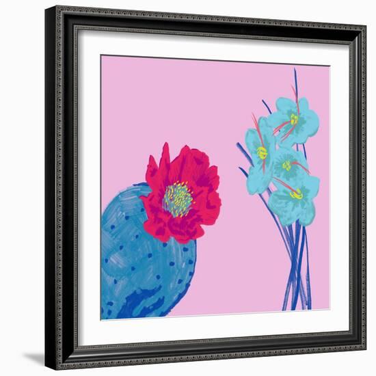 Desert Garden-null-Framed Giclee Print