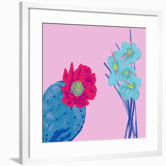 Desert Garden-null-Framed Giclee Print