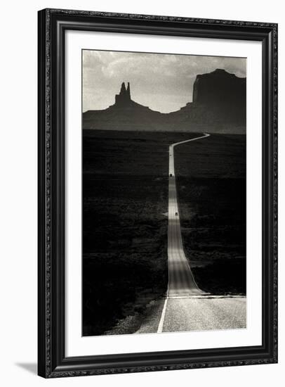 Desert Highway-Hakan Strand-Framed Giclee Print