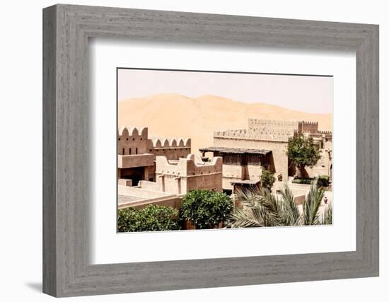Desert Home - Above the Rooftops-Philippe HUGONNARD-Framed Photographic Print