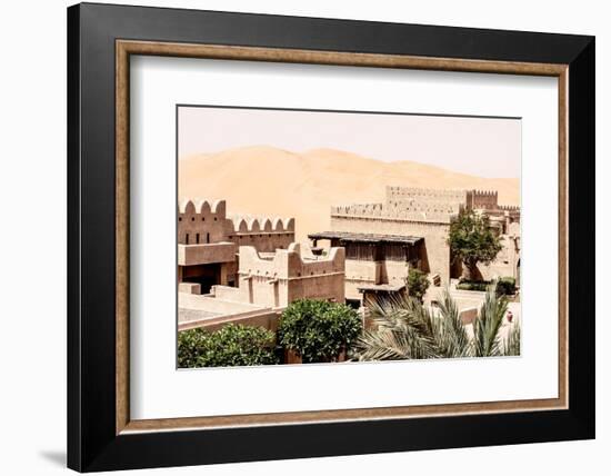 Desert Home - Above the Rooftops-Philippe HUGONNARD-Framed Photographic Print