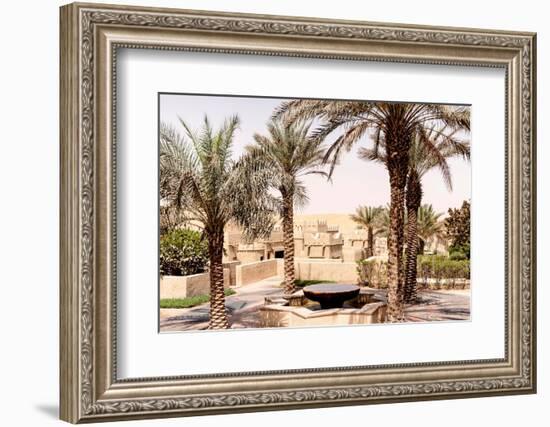 Desert Home - Among the Palm Trees-Philippe HUGONNARD-Framed Photographic Print