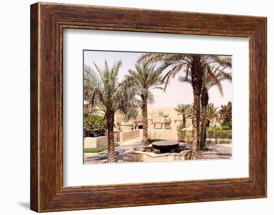 Desert Home - Among the Palm Trees-Philippe HUGONNARD-Framed Photographic Print