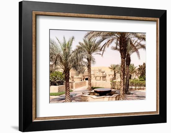 Desert Home - Among the Palm Trees-Philippe HUGONNARD-Framed Photographic Print