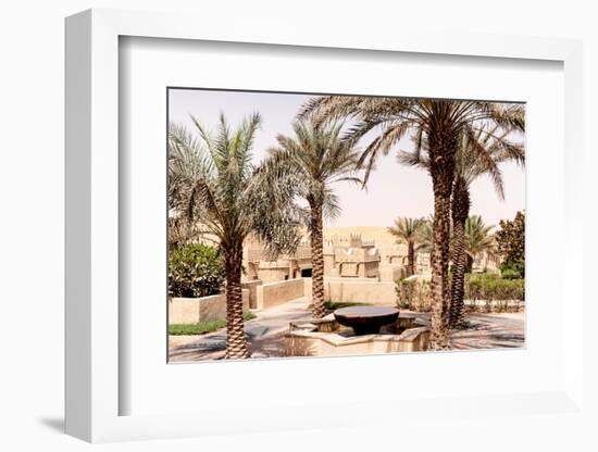 Desert Home - Among the Palm Trees-Philippe HUGONNARD-Framed Photographic Print