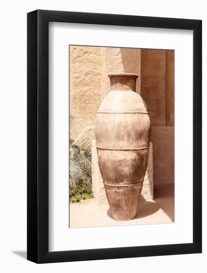 Desert Home - Antique Terracotta Jar-Philippe HUGONNARD-Framed Photographic Print