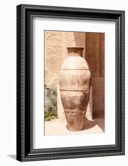 Desert Home - Antique Terracotta Jar-Philippe HUGONNARD-Framed Photographic Print