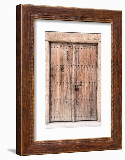 Desert Home - Main Entrance Closed-Philippe HUGONNARD-Framed Photographic Print