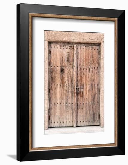 Desert Home - Main Entrance Closed-Philippe HUGONNARD-Framed Photographic Print