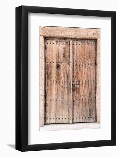 Desert Home - Main Entrance Closed-Philippe HUGONNARD-Framed Photographic Print